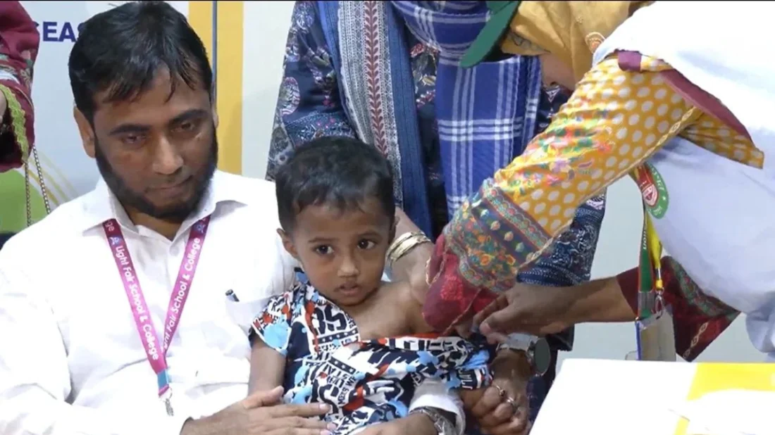 আজ থেকে শুরু হামের বিশেষ টিকা ক্যাম্পেইন, পাবে ৩৪ লাখ শিশু