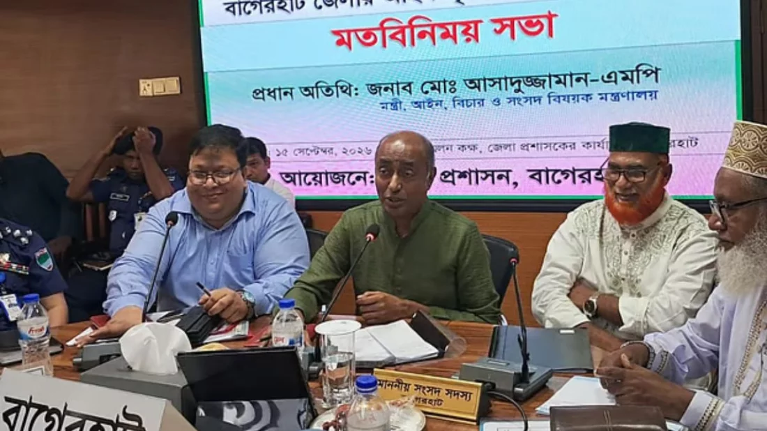 ইউ গেট আউট ফ্রম দিস রুম, রেগে গিয়ে সিভিল সার্জনকে আইনমন্ত্রী
