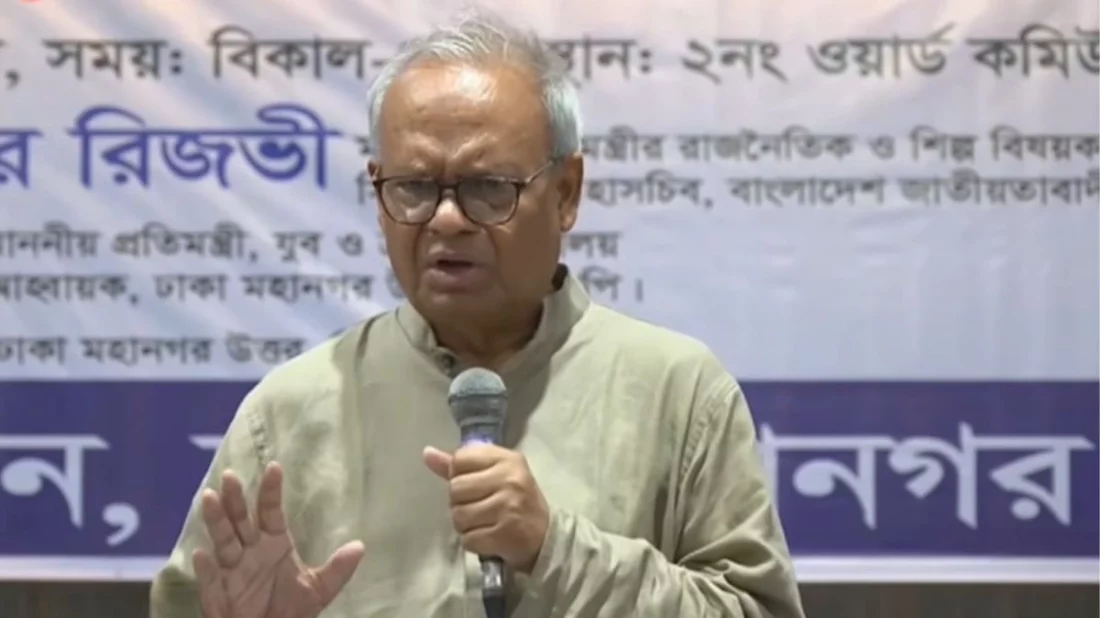 হাসিনার রাজনীতিতে ফেরার ইচ্ছা ‘মামার বাড়ির আবদার’: রিজভী