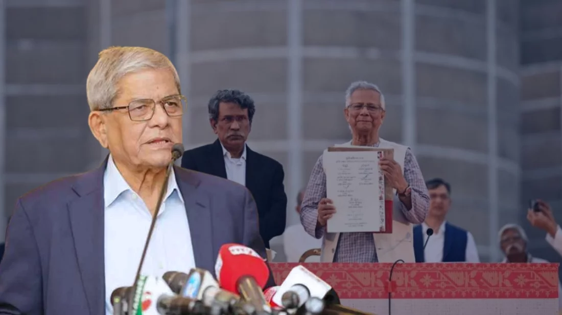 জুলাই সনদ বিতর্কের অবসান হওয়া উচিত: মির্জা ফখরুল