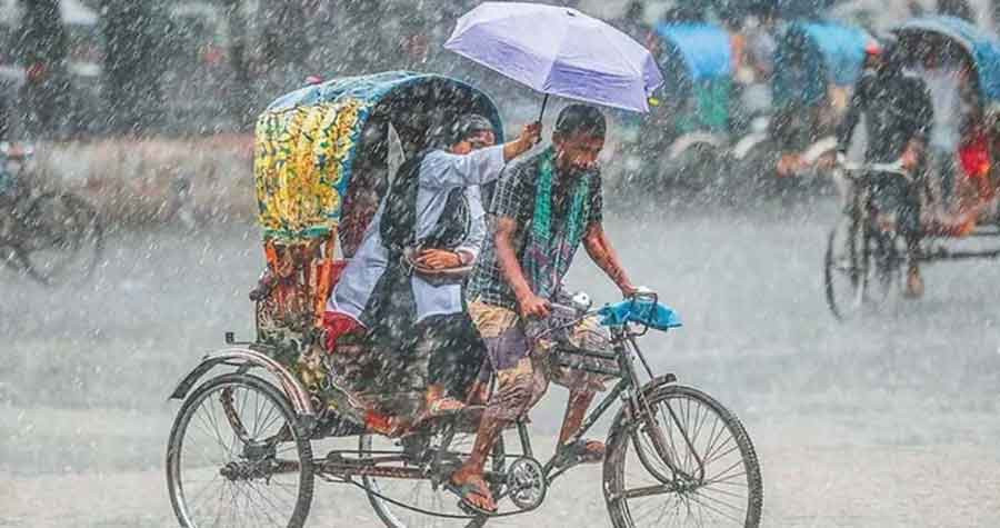 ৭ অঞ্চলে দুপুরের মধ্যে ঝড়-বৃষ্টির আভাস