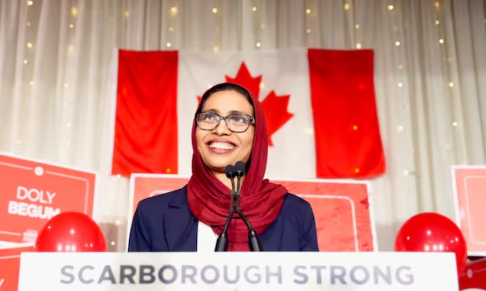কানাডার বাংলাদেশি বংশোদ্ভূত এমপি হলেন ডলি বেগম