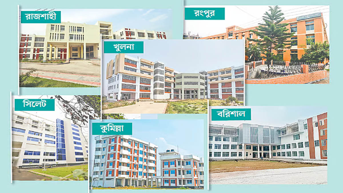 ৩২০ কোটি টাকা খরচায় ৬ শিশু হাসপাতালের ভবন পড়ে আছে