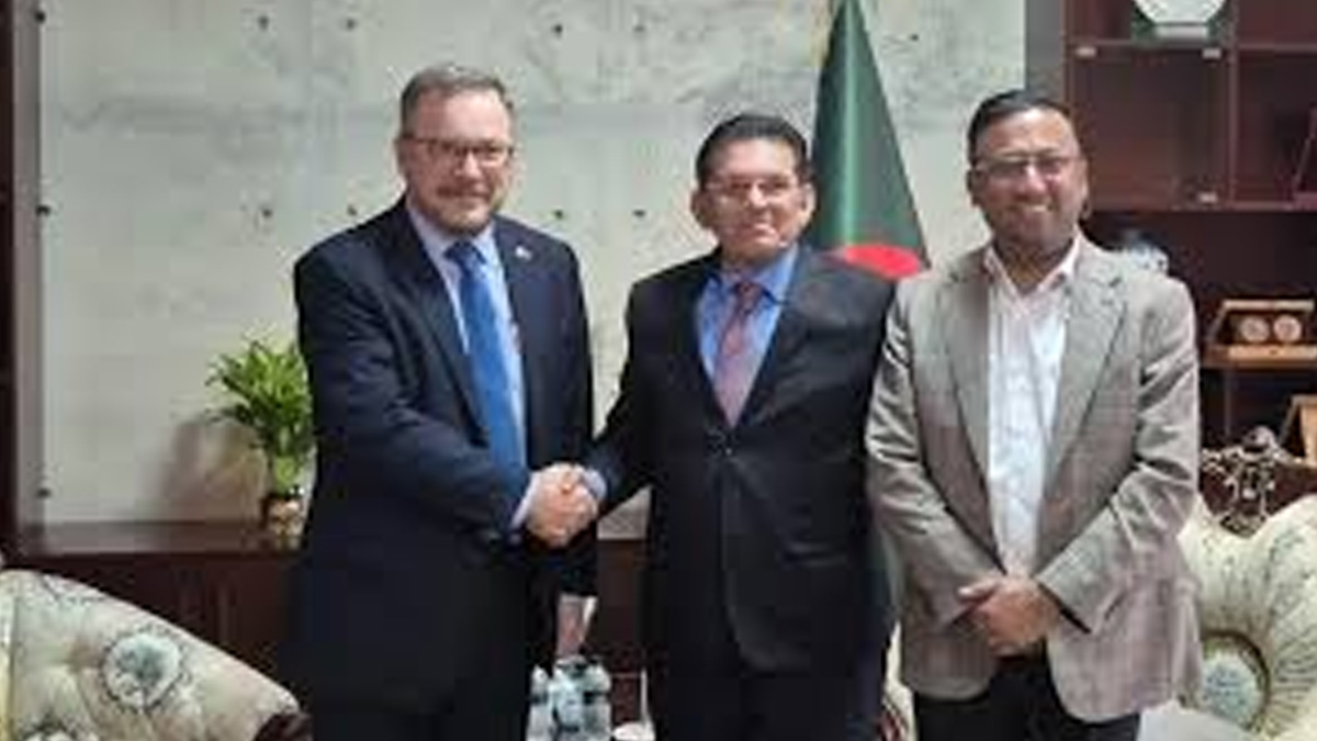 জ্বালানি খাতে সহযোগিতা নিয়ে পররাষ্ট্রমন্ত্রীর সঙ্গে রুশ দূতের বৈঠক