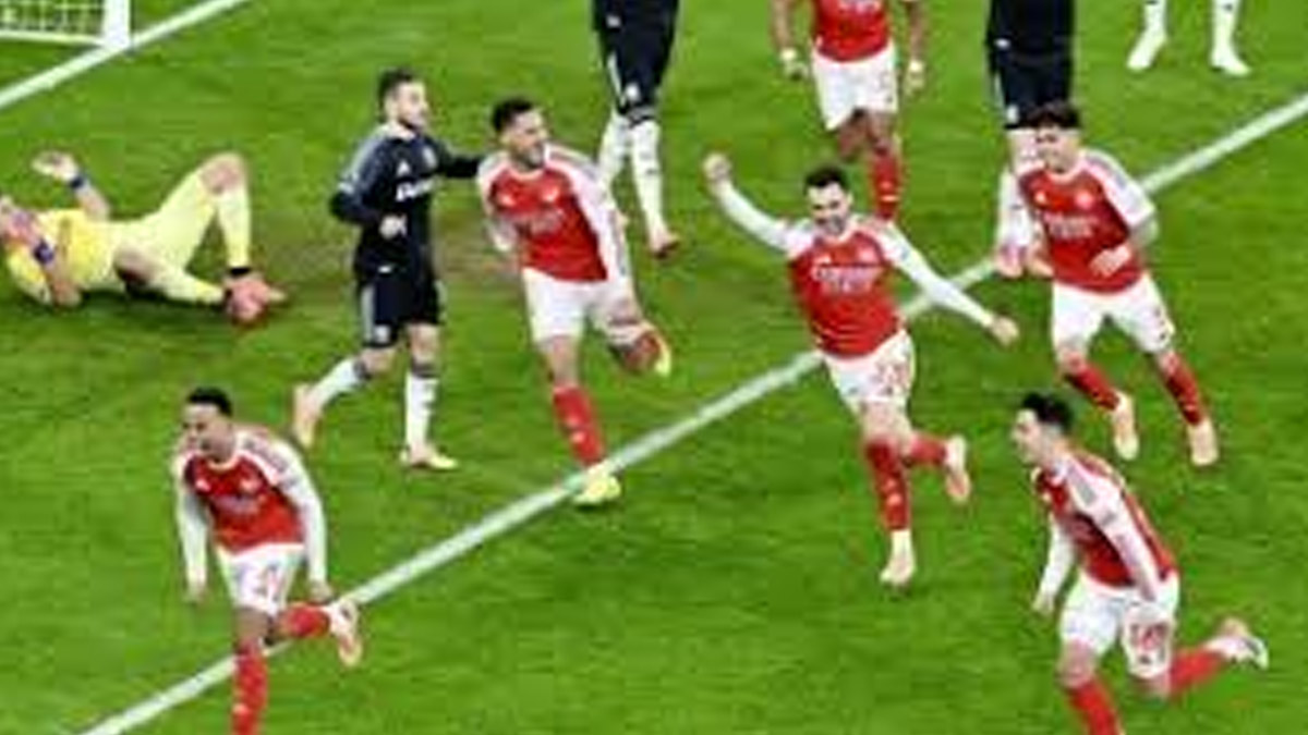 ১৬ বছরের ডাউম্যান-ম্যাজিকে আর্সেনালের নাটকীয় জয়