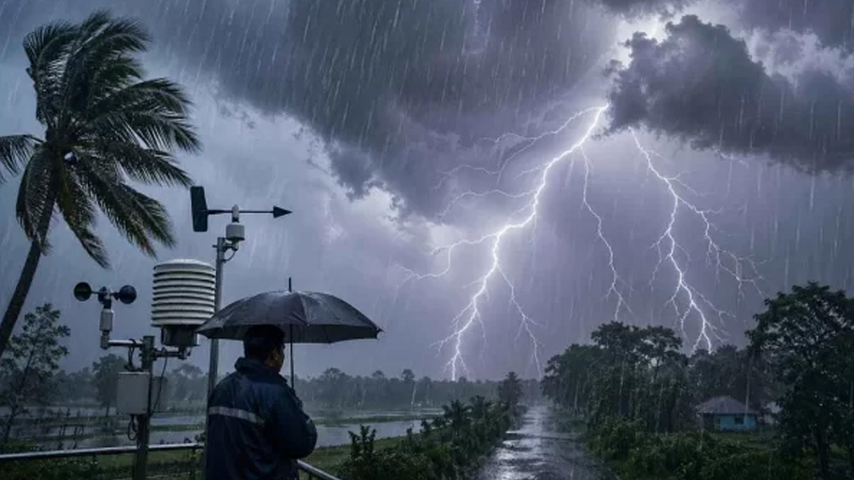 ২৪ ঘণ্টায় ঢাকায় ৩৪ মিলিমিটার বৃষ্টিপাত, আজও বজ্রবৃষ্টির সম্ভাবনা