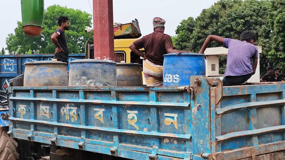 ঝিনাইদহে ইটভাটায় মিলল ৮০০ লিটার ডিজেল, ফিলিং স্টেশনকে জরিমানা