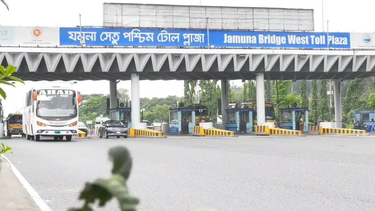যমুনা সেতু পার হয়েছে ৪৩ হাজার ৯০৯ যানবাহন, টোল আদায় ৩ কোটি ৬০ লাখ টাকা