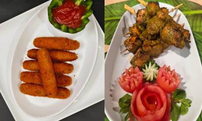 ইফতারের টেবিলে রাখুন ফিশ ফিঙ্গার এবং গ্রিন চিকেন কাবাব