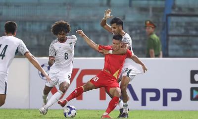 ফিফা র‍্যাঙ্কিংয়ে আর্জেন্টিনা–ব্রাজিলের সঙ্গে একধাপ পেছাল বাংলাদেশ