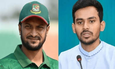 সাকিব আল হাসানকে খেলতে না দেওয়া অপরাধ হলে শাস্তি পেতে রাজি:আসিফ মাহমুদ