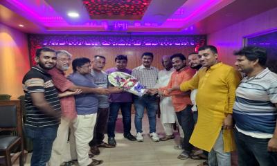 কুষ্টিয়া সাংবাদিক ফোরাম ঢাকা‍‍`র সভাপতিকে কেইউজে’র সংবর্ধনা