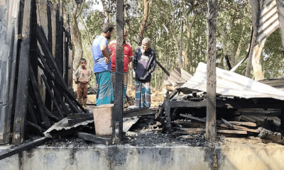 বিএনপির ‘বিদ্রোহী’ প্রার্থীর সমর্থকের বাড়িতে পেট্রলবোমা হামলা, অগ্নিকাণ্ড