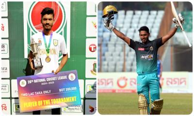 পাকিস্তানের বিপক্ষে প্রথম টেস্টের দলে নতুন মুখ অমিত ও তানজিদ