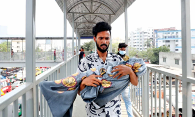 কোলে শিশুর লাশ অ্যাম্বুলেন্স না পেয়ে সিএনজির খোঁজে