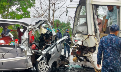 বিয়ে করে বাড়ি ফেরার পথে দুর্ঘটনায় প্রাণ গেল বর-কনেসহ ১৩ জনের