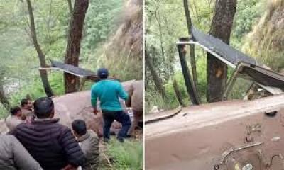 ভারতে হেলিকপ্টার বিধ্বস্ত