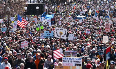 যুক্তরাষ্ট্রে ট্রাম্পের বিরুদ্ধে ৮০ লাখ মানুষের বিক্ষোভ