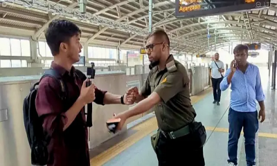 মেট্রোরেলে টয়লেট ইজারার সংবাদ সংগ্রহে গিয়ে লাঞ্ছিত ২ সাংবাদিক