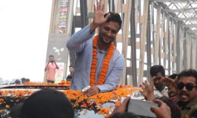 মাগুরায় নির্বাচন করলেই জিতবো, যদি সুষ্ঠু নির্বাচন হয়: সাকিব