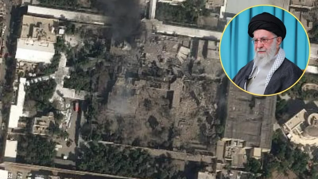 হামলায় খামেনির প্রাসাদ পুরোপুরি ধ্বংস