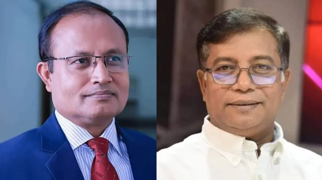 ঢাকা বিশ্ববিদ্যালয়ের নতুন উপাচার্য ওবায়দুল ইসলাম, ইউজিসির চেয়ারম্যান মামুন আহমেদ